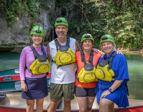 canoeing in Belize