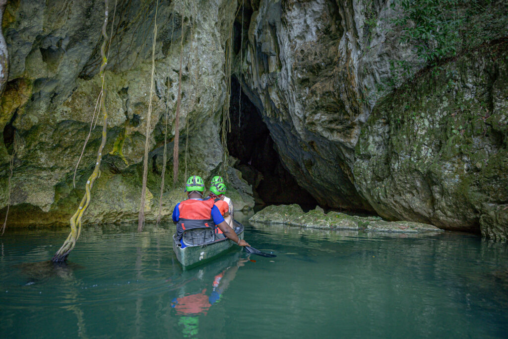 Cave Canoeing in Belize