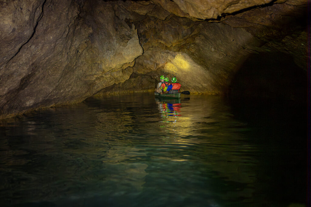 canoeing in Belize