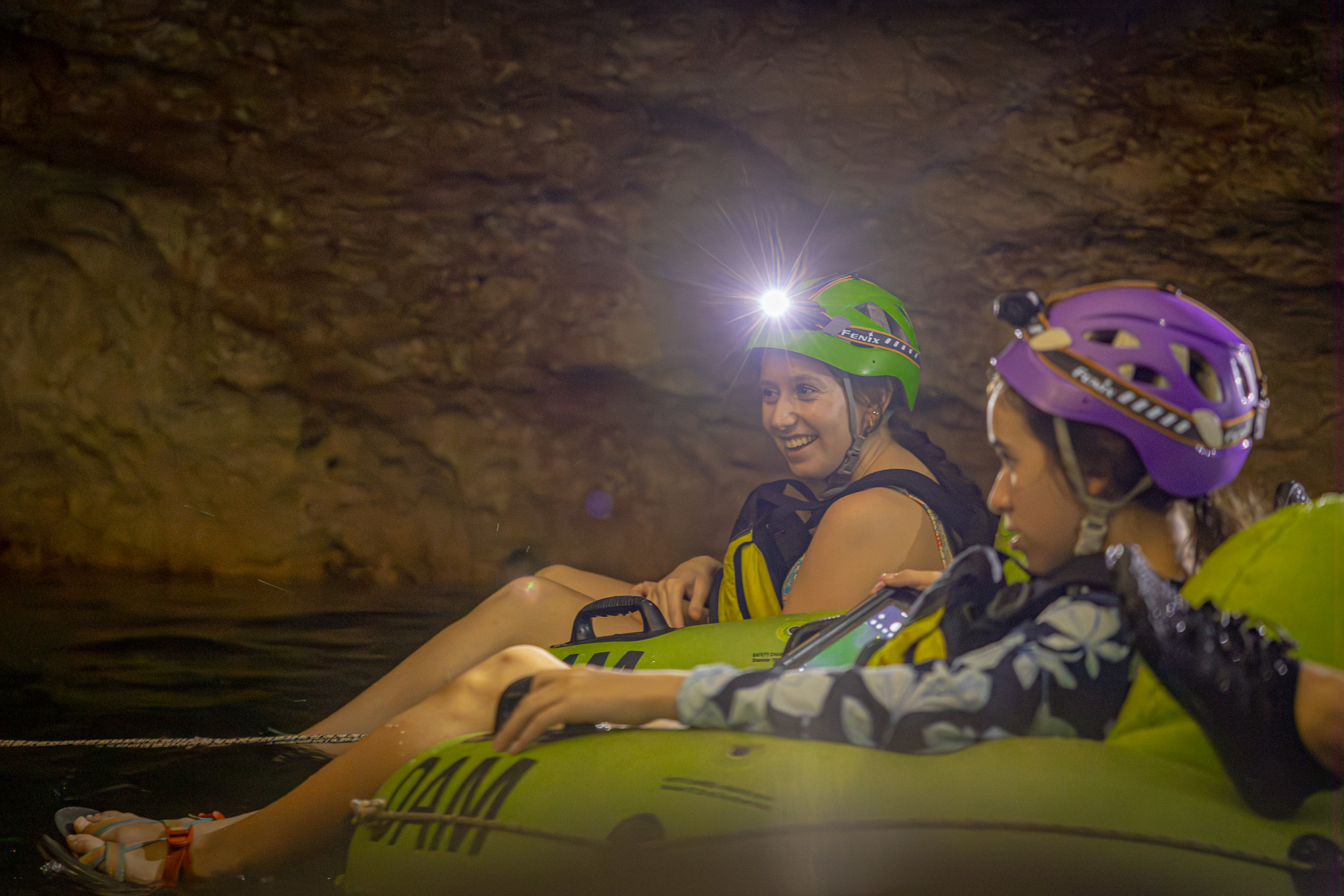 cave tubing belize