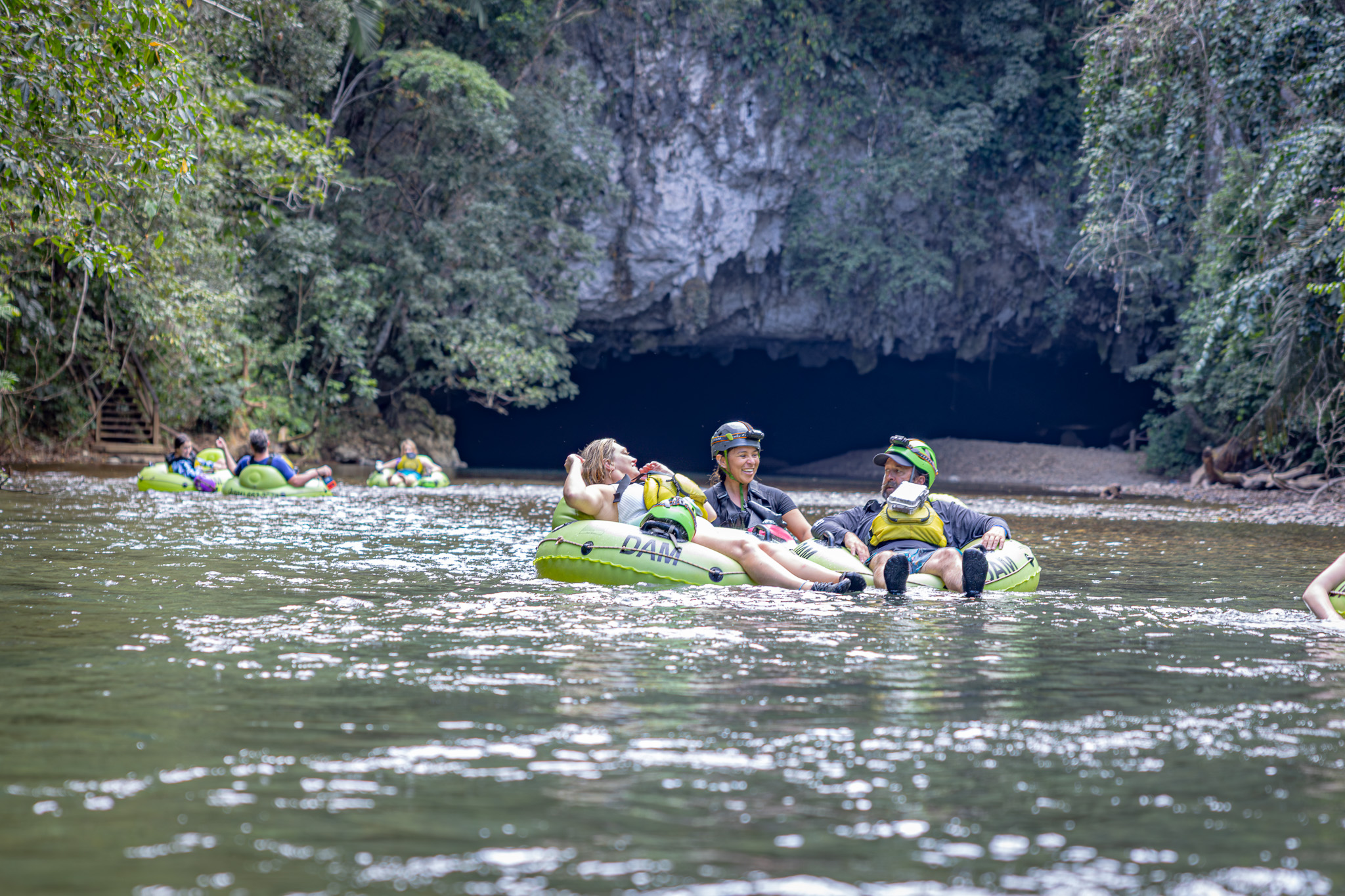 cave tubing belize