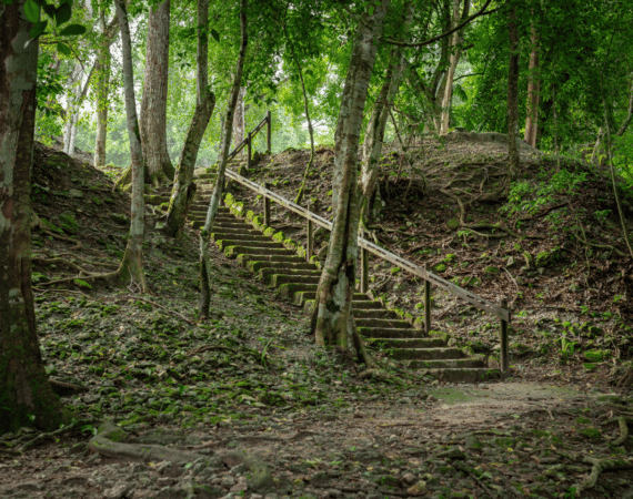 Cahal Pech Maya Ruin