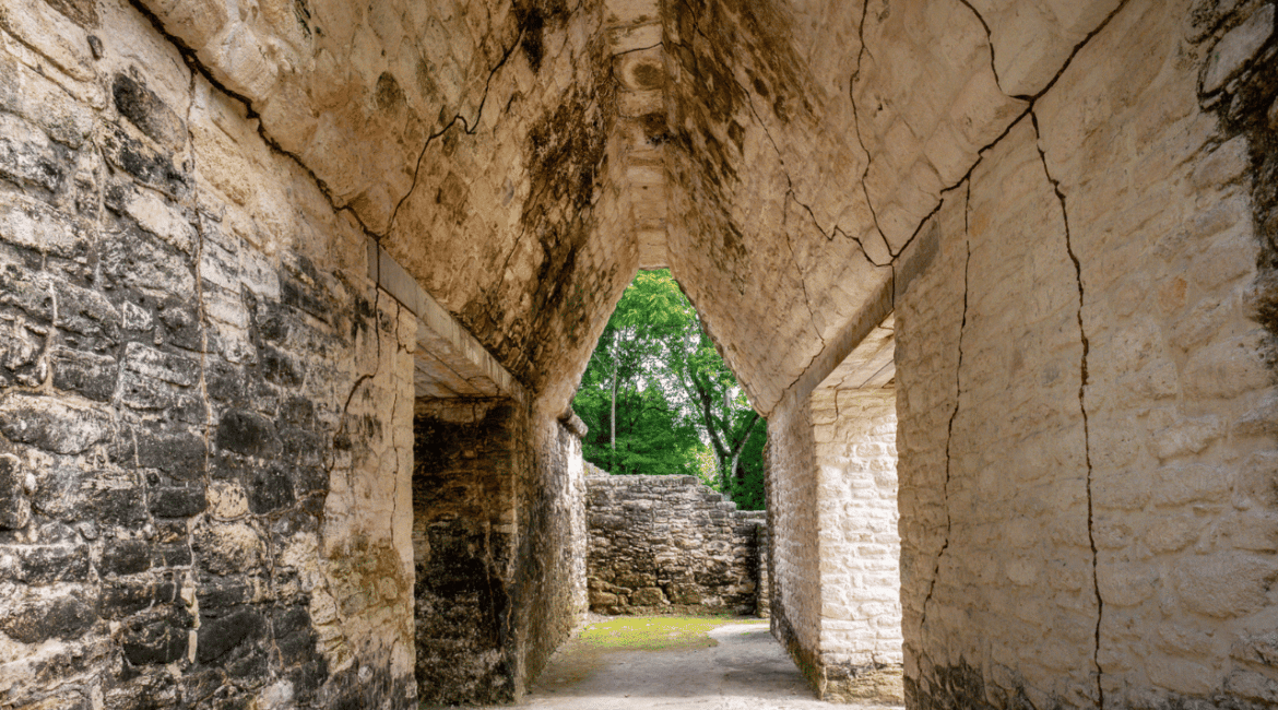 Cahal Pech Maya Ruin Belize